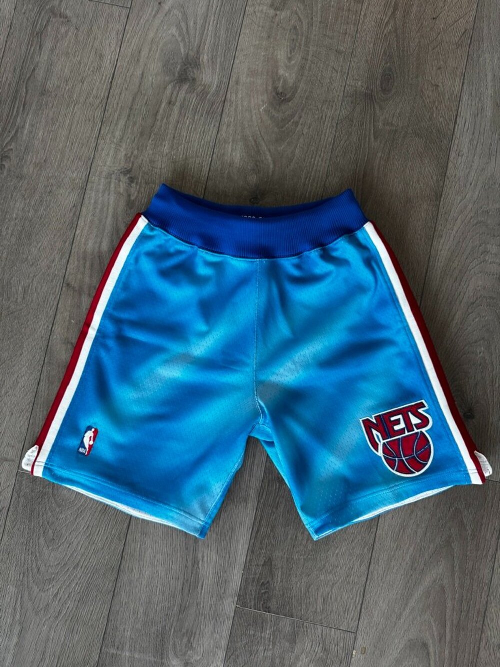 New Jersey Nets Authentic Throwback Shorts